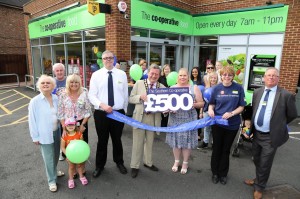 Co-op Cheque Presentation