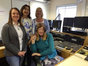 Amanda at Eagle Radio - Just Women at Brooklands Radio (1) 